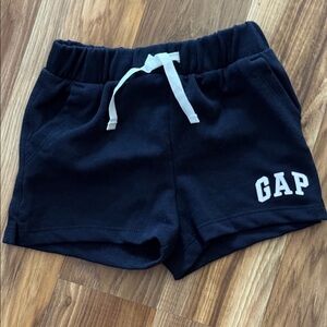 GAP Black Shorts with White Accent